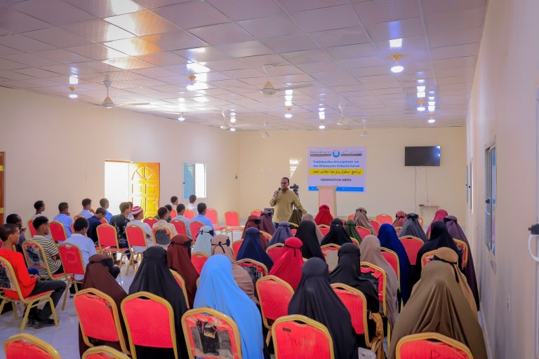 Welcome and Orientation Week for New Students at Red Sea University, Bosaso Campus